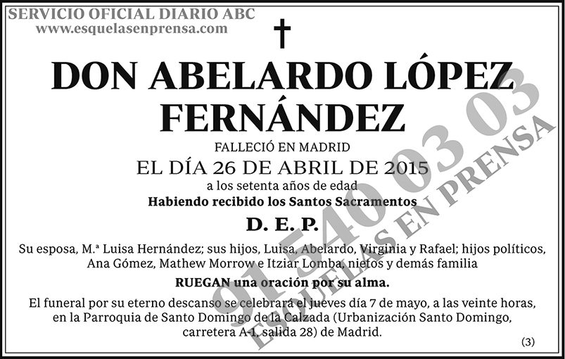 Abelardo López Fernández